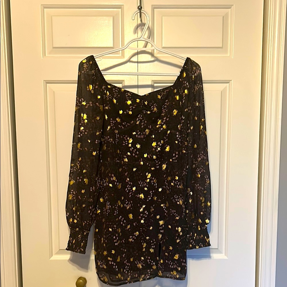 Floral Long Sleeve Dress